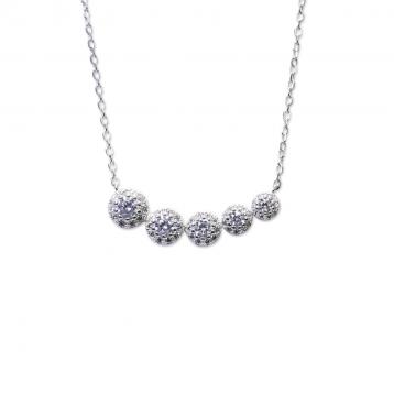 925 Silver Cubic Zirconia Necklace