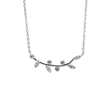 925 Silver Cubic Zirconia Necklace