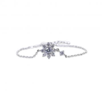 925 Silver Cubic Zirconia Bangle