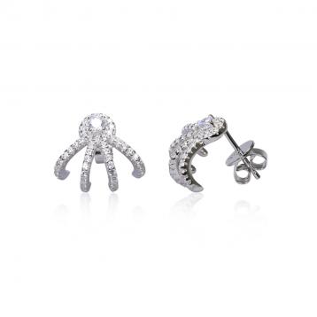 925 Silver Cubic Zirconia Earring