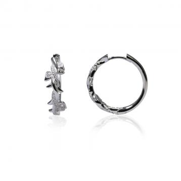 925 Silver Cubic Zirconia Earring