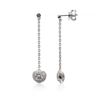 925 Silver Cubic Zirconia Earring