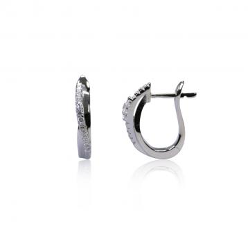 925 Silver Cubic Zirconia Earring