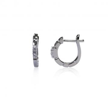 925 Silver Cubic Zirconia Earring
