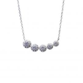925 Silver Cubic Zirconia Necklace