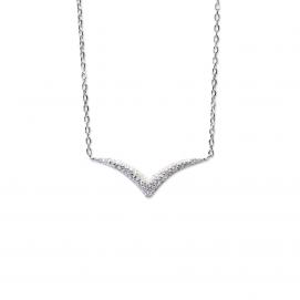 925 Silver Cubic Zirconia Necklace