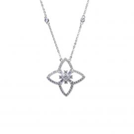 925 Silver Cubic Zirconia Necklace