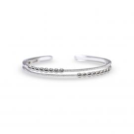 925 Silver Cubic Zirconia Bangle