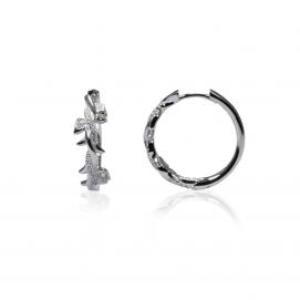 925 Silver Cubic Zirconia Earring
