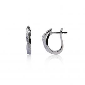 925 Silver Cubic Zirconia Earring
