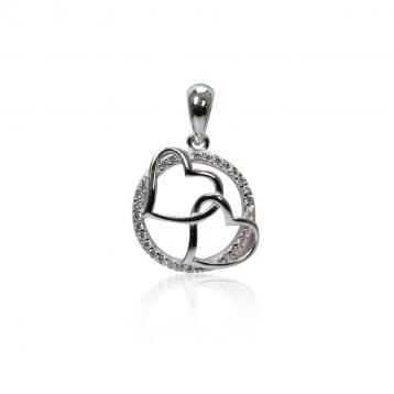 925 Silver Cubic Zirconia Pendant