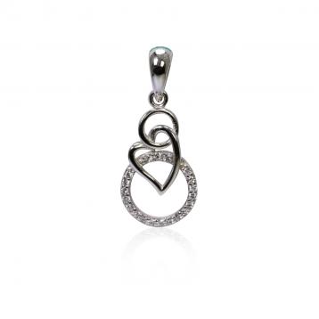 925 Silver Cubic Zirconia Pendant