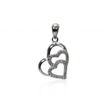 925 Silver Cubic Zirconia Pendant