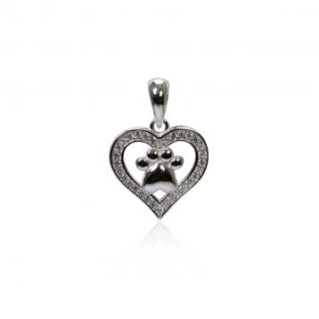 925 Silver Cubic Zirconia Pendant