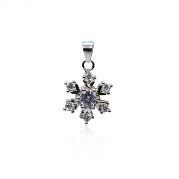 925 Silver Cubic Zirconia Pendant
