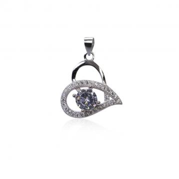 925 Silver Cubic Zirconia Pendant