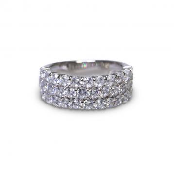 925 Silver Cubic Zirconia Ring