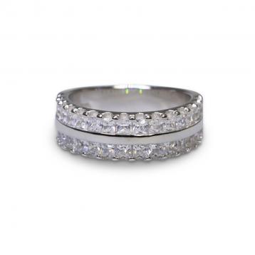 925 Silver Cubic Zirconia Ring