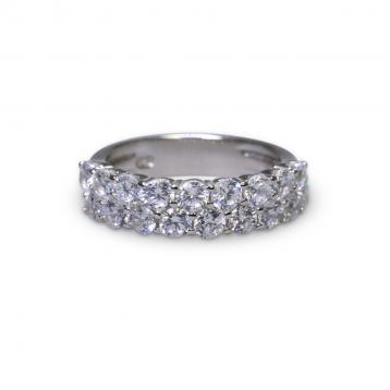 925 Silver Cubic Zirconia Ring