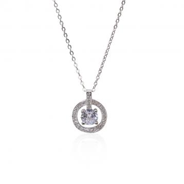 925 Silver Cubic Zirconia Necklace