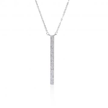 925 Silver Cubic Zirconia Necklace