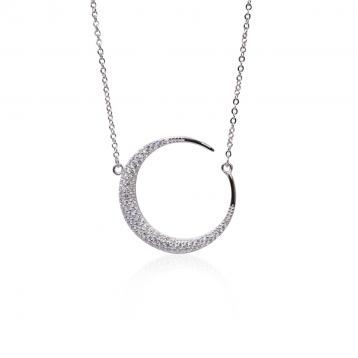 925 Silver Cubic Zirconia Necklace