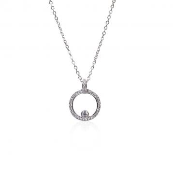 925 Silver Cubic Zirconia Necklace