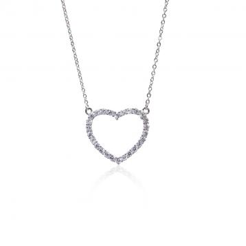 925 Silver Cubic Zirconia Necklace