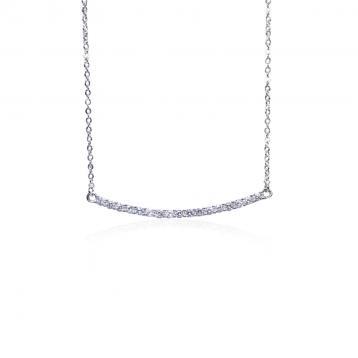 925 Silver Cubic Zirconia Necklace