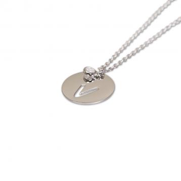 925 Silver Cubic Zirconia Necklace