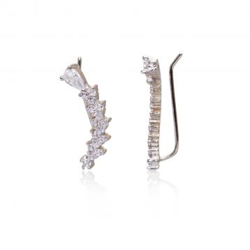 925 Silver Cubic Zirconia Earring