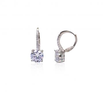 925 Silver Cubic Zirconia Earring