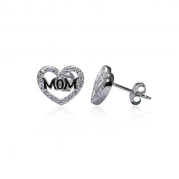 925 Silver Cubic Zirconia Earring