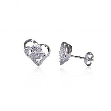 925 Silver Cubic Zirconia Earring