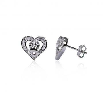 925 Silver Cubic Zirconia Earring