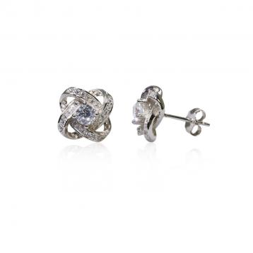 925 Silver Cubic Zirconia Earring