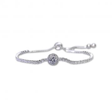 925 Silver Cubic Zirconia Bracelet