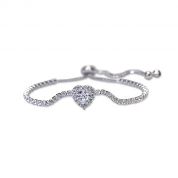 925 Silver Cubic Zirconia Bracelet