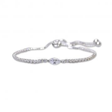 925 Silver Cubic Zirconia Bracelet