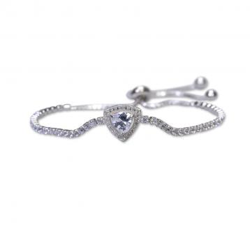 925 Silver Cubic Zirconia Bracelet