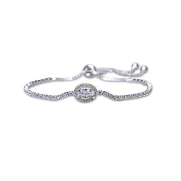 925 Silver Cubic Zirconia Bracelet