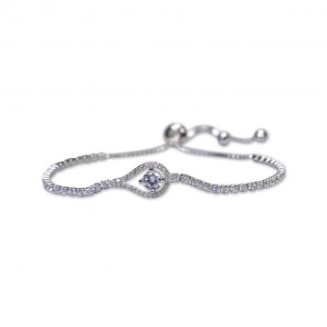 925 Silver Cubic Zirconia Bracelet