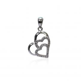 925 Silver Cubic Zirconia Pendant