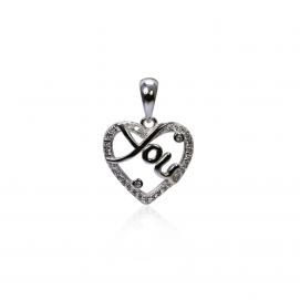 925 Silver Cubic Zirconia Pendant