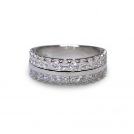 925 Silver Cubic Zirconia Ring