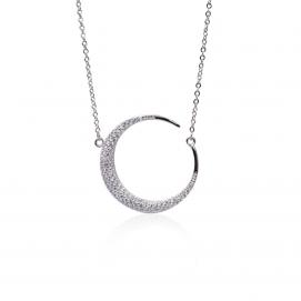 925 Silver Cubic Zirconia Necklace