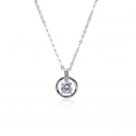 925 Silver Cubic Zirconia Necklace