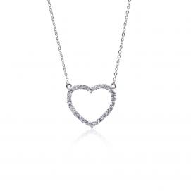 925 Silver Cubic Zirconia Necklace