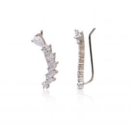 925 Silver Cubic Zirconia Earring