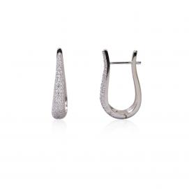 925 Silver Cubic Zirconia Earring